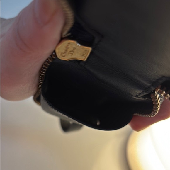 Dior Black and White Monogram Wristlet - Picture 7 of 13